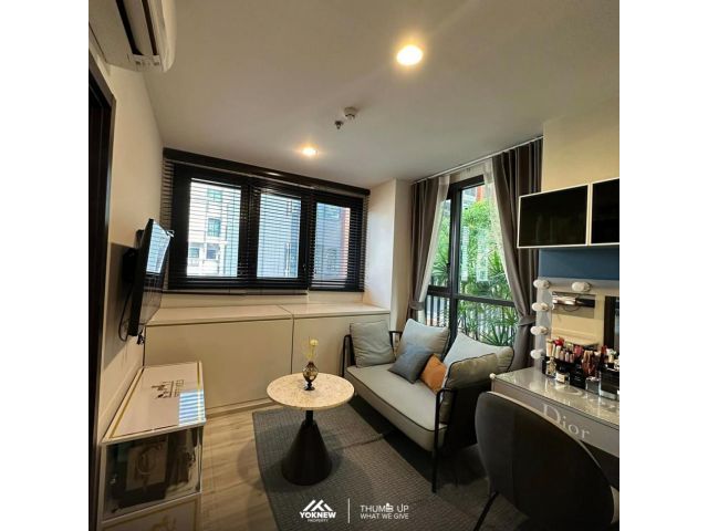 Condo XT Huai Khwang ห้องตกแต่งมาแล้ว แบ่งพื้นที่ใช้สอยเป็นสัดส่วน