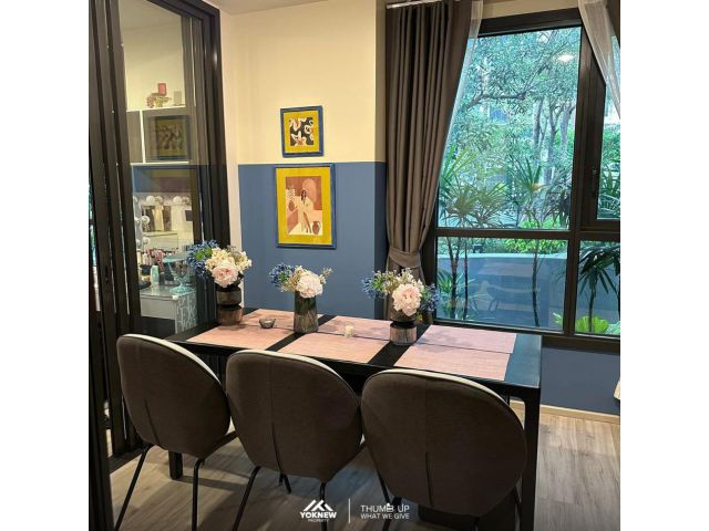 ขายคอนโด XT Huai Khwang ห้องมุม ห้องวิวสวย โทนคลาสสิค วิวสวนสีเขียว