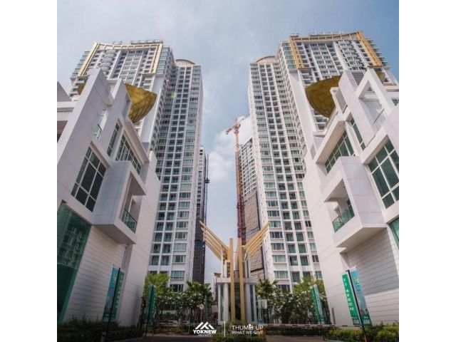 ว่างเช่าแล้วนะห้อง 1 นอนอยู่ชั้นสูง วิวสวย แต่งครบพร้อมเข้าอยู่ Condo TC Green Rama 9