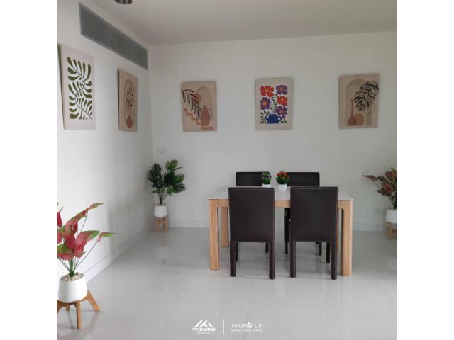 ว่างเช่าแล้วนะPlatinum Condominium ห้องตกแต่งครบ Fully Furnished ราคาถูกสุดในตึก