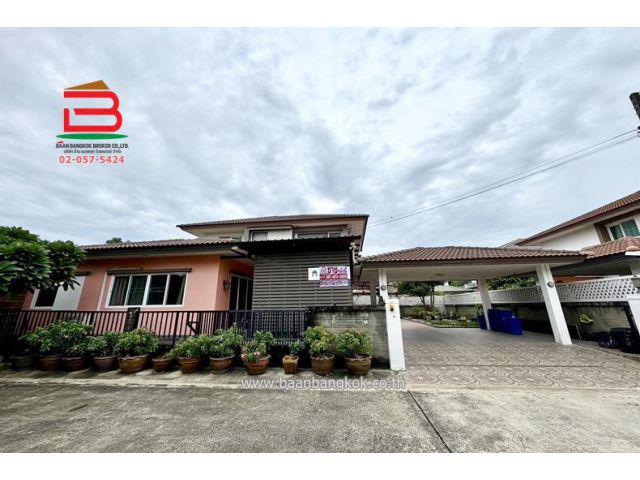 บ้านเดี่ยว 2 ชั้น หลังริม โครงการ คาซ่า วิลล์ รามอินทรา-หทัยราษฎร์ เนื้อที่ 71.2 ตรว. ซอยหทัยราษฎร์ 60 ,ใกล้ตลาดมารวย ถนนหทัยราษฎร์ อำเภอลำลูกกา จังหว