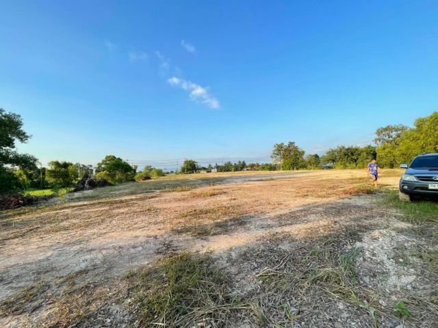 ขายที่ดินปากพลี 5 ไร่ ถมแล้ว ติดถนนเส้นสุวรรณศรตัดใหม่ ตลาดหนองชะอม จ.นครนายก