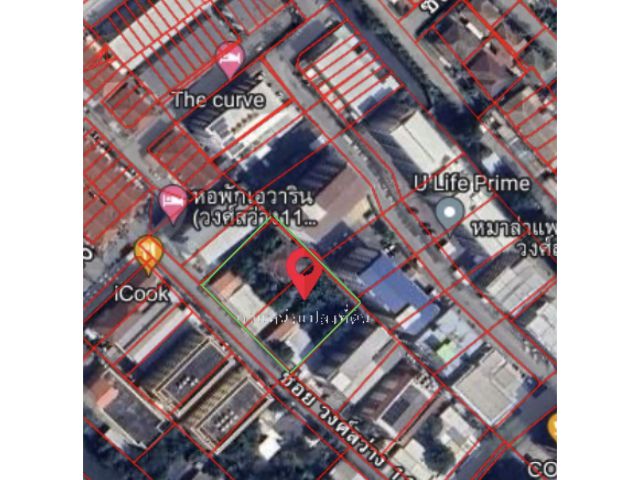 ขายที่ดิน 1 ไร่ เหมาะทำอพาร์ทเม้นท์,คอนโด วงศ์สว่าง 11 ติด ม.พระจอมเกล้า พระนครเหนือ