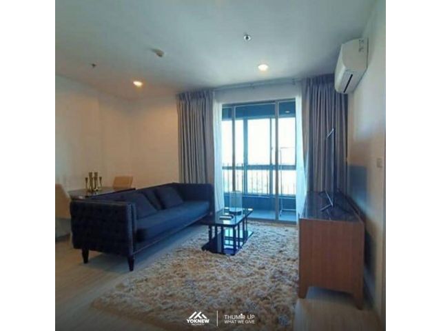 ว่าเงเช่า 2 ห้องนอน 2 ห้องน้ำ 48 ตร.ม. ห้องเฟอร์นิเจอร์ครบ คอนโด Ideo mobi Bangsue Grand interchange