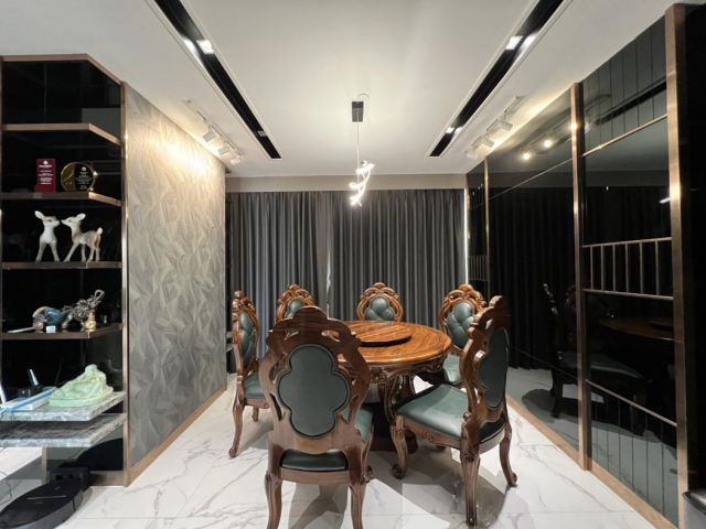 เช่าห้อง Penthouses มาพร้อมกับเฟอร์นิเจอร์ครบ ตกแต่งห้องหรูหรา คอนโด M Silom