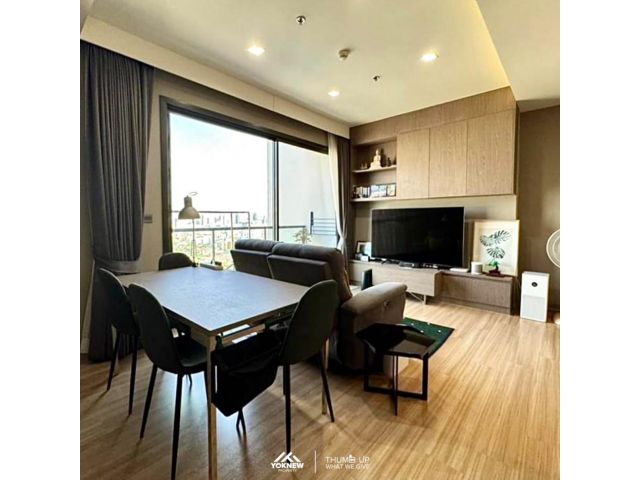 M Jatujak ห้องเลี้ยงสัตว์ได้ ห้องใหญ่ 2 ห้องนอน 2 ห้องน้ำ  64.11 ตร.ม. บรรยากาศดี