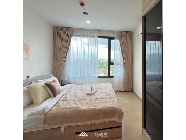 ว่างเช่าแล้วนะ ห้องใหม่ยังไม่เคยปล่อยเช่า 1 ห้องนอน 1 ห้องน้ำ คอนโด Chewathai Kaset Nawamin