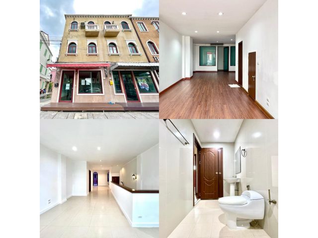 ขายอาคารพาณิชย์โครงการ เวนิส ดีไอริส วัชรพล 20.7 ตารางวา ห้องหัวมุม ทำเลดี