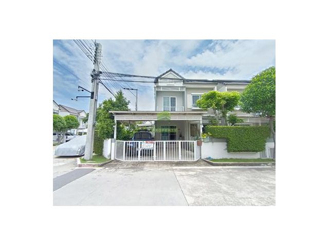 หมู่บ้าน เดอะ วิลเลจ บางนา-วงแหวน 2 บางพลี สมุทรปราการ ขายด่วน ทาวน์โฮม 2 ชั้น แปลงริม เนื้อที่ 35 ตร.ว ทำเลดี การเดินทา