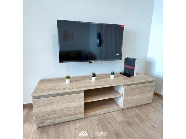 คอนโด Chewathai Kaset Nawamin 1 ห้องนอน ห้องใหม่ๆ ยังไม่เคยปล่อยเช่าฟรี! ที่จอดรถ 1 คัน