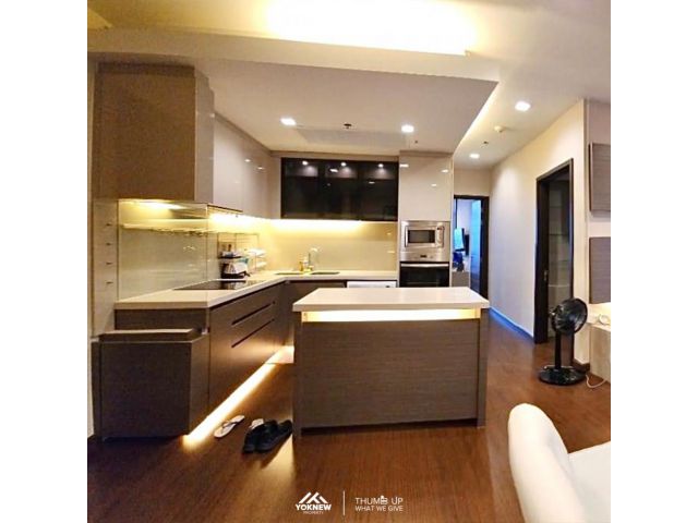 ว่างพร้อมเช่าคอนโด Ivy Ampio ห้องขนาดใหญ่ 2 ห้องนอน 2 ห้องน้ำ มีอ่าง Jacuzzi ให้แช่พร้อมระบบน้ำนวดวน