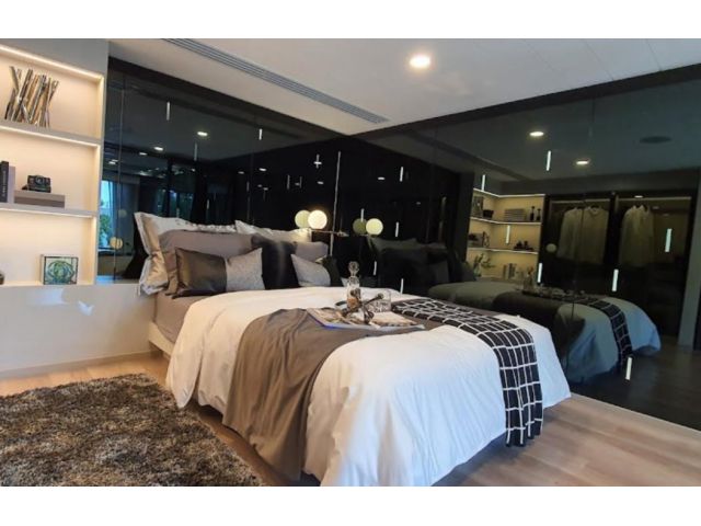 1 ห้องนอน 1 ห้องน้ำ  49 ตร.ม. คอนโด Knightsbridge space sukhumvit - Rama 4 ห้องกว้างบรรกาศในห้องโปร่ง