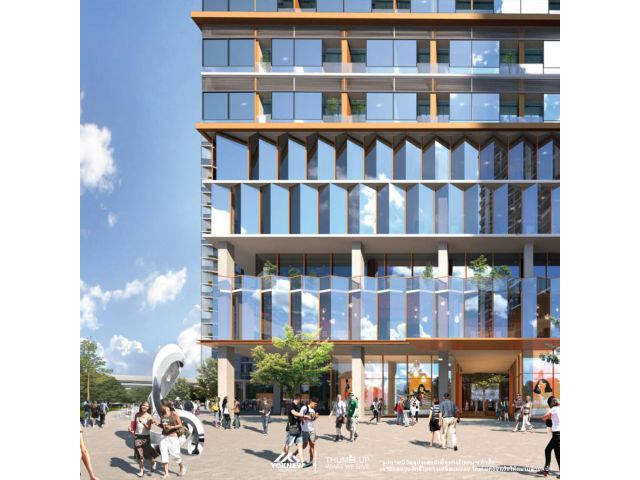 ขายห้องใหม่ 1 ห้องนอน คอนโด Landmark @ MRTA Station ใกล้ MRT Phra Ram 9