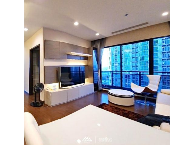 ว่างเช่า คอนโด Ivy Ampio 2 ห้องนอน ตกแต่งสวย เฟอร์นิเจอร์มาพร้อมและมีอ่าง Jacuzzi