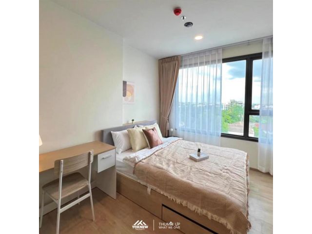 ห้องว่างให้เช่า 1 ห้องนอน ห้องใหม่ ยังไม่เคยปล่อยเช่า คอนโด Chewathai Kaset Nawamin ฟรี! ที่จอดรถ 1 คัน