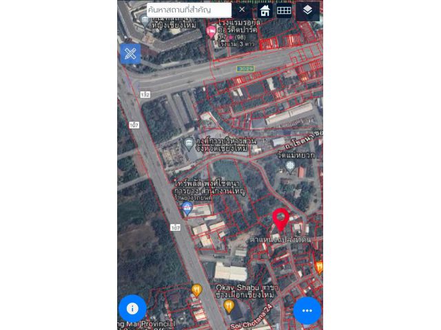 ที่ดิน 111.4 ตรว.และบ้านเดี่ยว 2ห้องนอน, 1น้ำ ครัวบิ้วท์อิน ศูนย์ราชการ 350 ม.