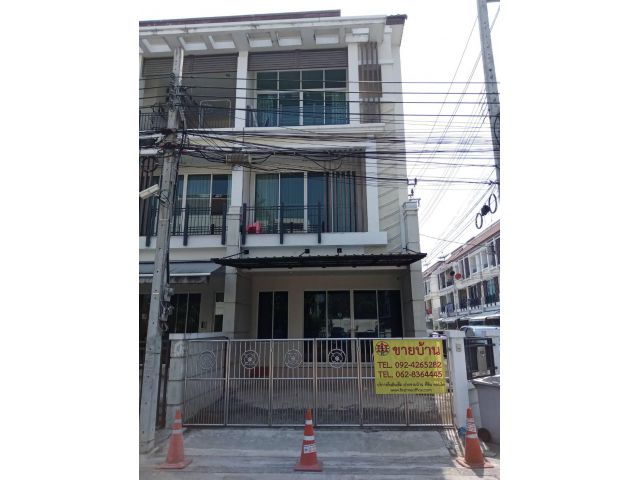 ขายทาวน์เฮ้าส์ บางเขน กรุงเทพ 23.9วา 5.25ล T09664580469