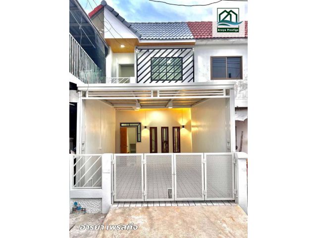 เอเชียโฮม1 ไทรน้อย นนทบุรี ตกแต่งพร้อมเข้าอยู่