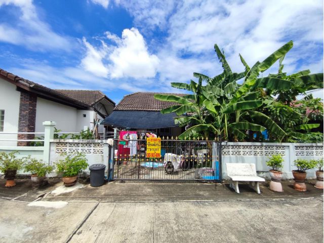 ขายบ้านชั้นเดียว ชุมชนเสมา-ฟ้าคราม คลอง2-ลำลูกกา ใกล้ตลาดนานาเจริญ