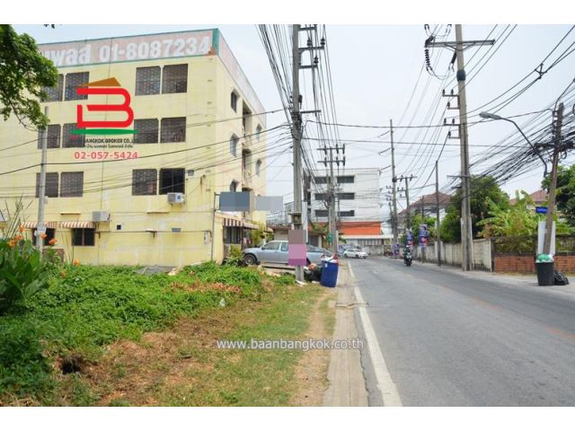 ที่ดินเปล่า ซอยรามอินทรา 65 แยก 27 เนื้อที่ 76 ตรว. ถนนรามอินทรา เขตบางกะปิ