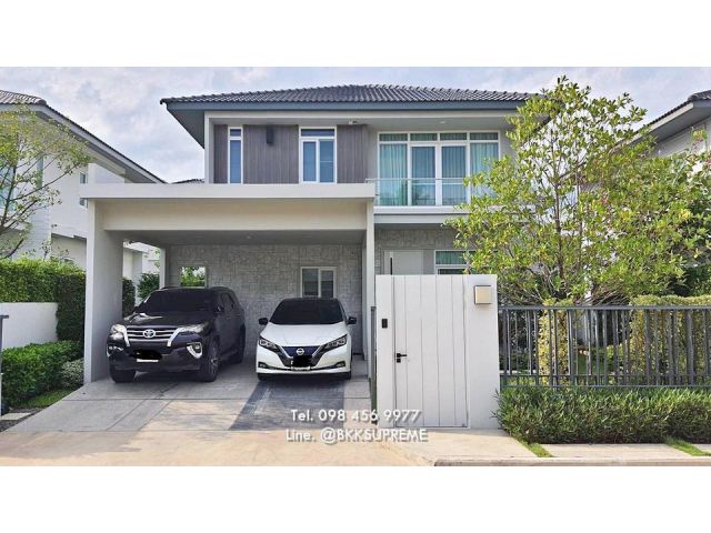 (ราคาต่ำกว่าทุน) **  บ้านเดี่ยว มัณฑนา (2) มอเตอร์เวย์-กรุงเทพกรีฑาตัดใหม่ บ้านใหม่มากๆ เหมือนมือ1 **