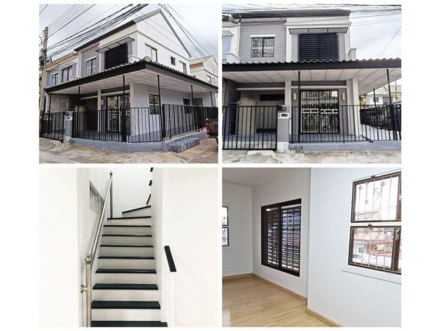 ขายทาวน์เฮ้าส์ โครงการ Baan Pruksa 40 Rangsit Klong 3 (หลังริม) ทำเลทอง 3ห้องนอน 2ห้องน้ำ Tel 098-8509899