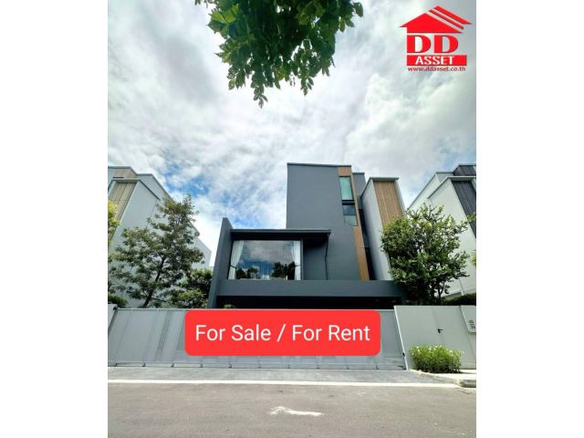 For Sale บ้านเดี่ยว 3 ชั้น โครงการ Vive 2 กรุงเทพกรีฑา (VIVE Krungthep Kreetha) ติดโรงเรียนเวลลิงตัน