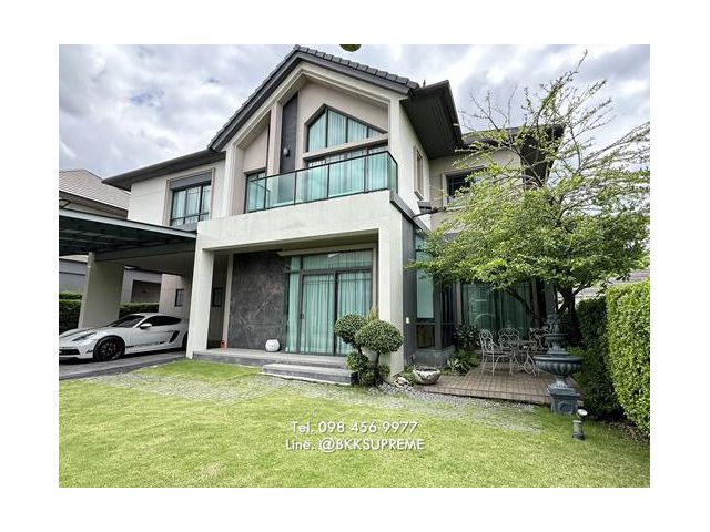 (ให้เช่า) ** บ้านเดี่ยว บางกอก บูเลอวาร์ด สาทร-ปิ่นเกล้า 2 หลังมุม ใกล้ถนนราชพฤกษ์ **