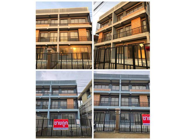 ขายตึก 2คูหา 3ชั้น ถูกลดราคา ที่รัชดา36 ซ.เสือใหญ่อุทิศ ใกล้สถานี BTSและMRT โทร 063-7894632