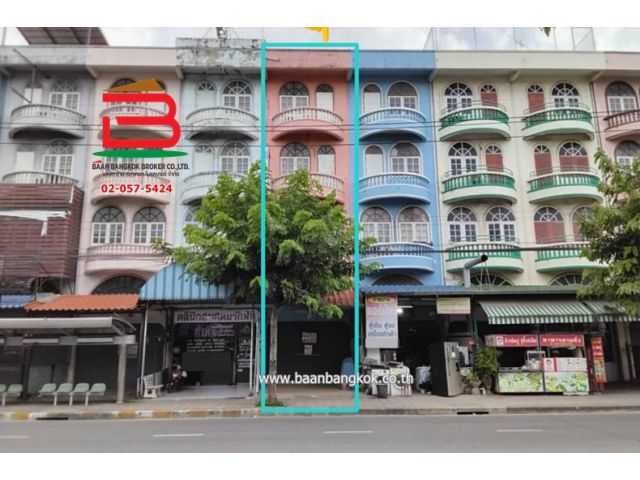 อาคารพาณิชย์ เนื้อที่ 20.5 ตรว. ติดถนนสายไหม34 เขตสายไหม กรุงเทพฯ