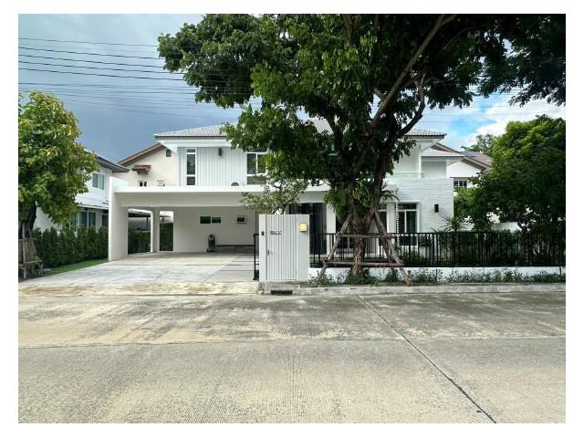 ให้เช่าบ้านโครงการหรูหมู่บ้านมัณฑนา2 ถนนบางนากม.7 Mantana 2 Bangna Km.7 ขนาด 350 ตรม. อยู่บนถนนบางนา-ตราด อำเภอบางแก้ว บ