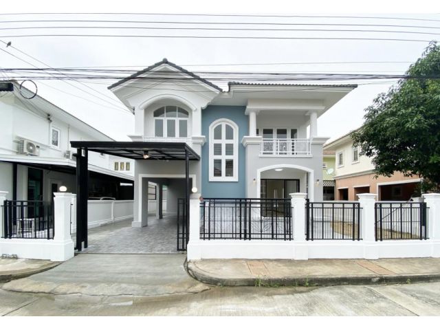 ขาย บ้านเดี่ยว รีโนเวทใหม่ บ้านภัสสร 8 บางใหญ่ 150 ตรม 54.5 ตรว ฟรีโอน