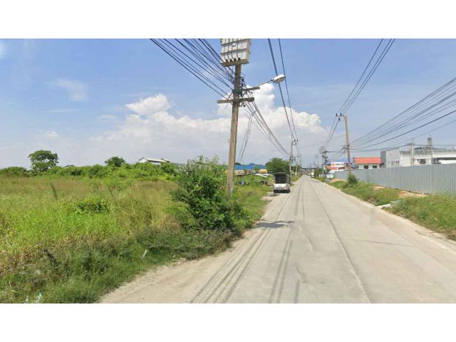 ขายที่ดิน 15 ไร่ ถนนบางนา-ตราด กม.25 ซอยธรรมศิริ ต.บางเสาธง อ.บางเสาธง จ.สมุทรปราการ