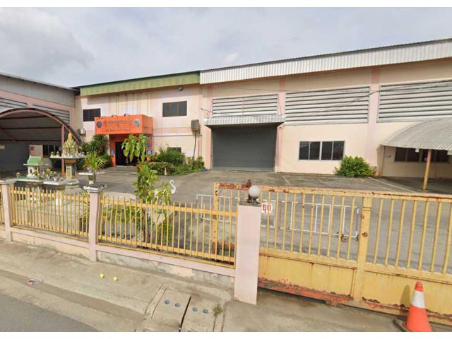 ขายโรงงาน 4 ไร่ ซอยบางพลีพัฒนา ต.บางเสาธง อ.บางเสาธง จ.สมุทรปราการ