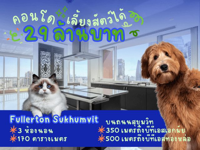 ขายคอนโดบนถนนสุขุมวิทเดินไปบีทีเอสทองหล่อ-เอกมัยได้