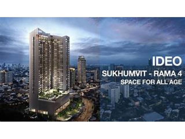 ขาย คอนโด Ideo Sukhumvit - Rama 4 : ไอดีโอ สุขุมวิท-พระราม 4 44.5 ตรม.