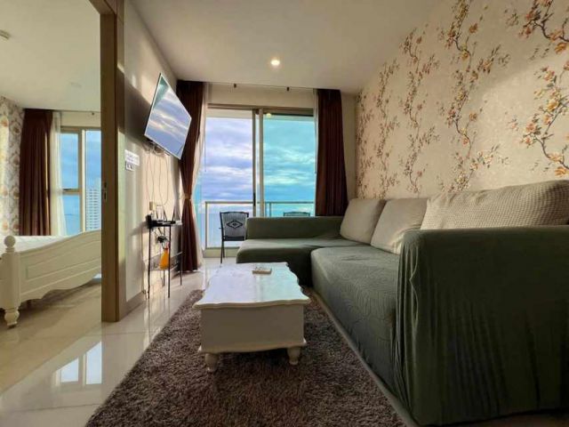 C694 ให้เช่า คอนโด The Riviera Jomtien 1 bedroom วิวทะเล