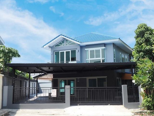 ขายแล้วค่ะ บ้านเดี่ยว 2 ชั้น ม.ศุภาลัยเบลล่า ขนาด 103.2 ตร.ว. 8นอน 4น้ำ บ้านสวยมาก หลังริม มี2อาคาร ตกแต่งใหม่ทั้งหลัง