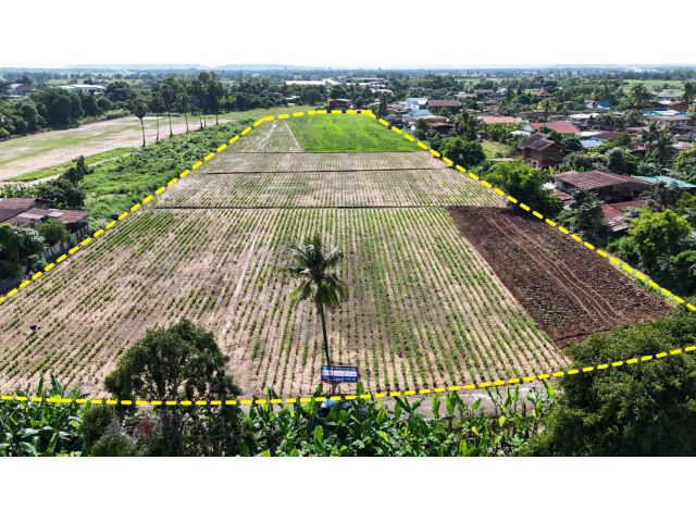 ขายที่ดินติดถนน1201 ตำบลเมืองสวรรคโลก อำเภอสวรรคโลก จังหวัด สุโขทัย 13 ไร่ 28 ตรว.