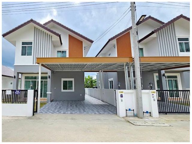 บ้านสร้างใหม่แม่โจ้ 2 ชั้น เชียงใหม่