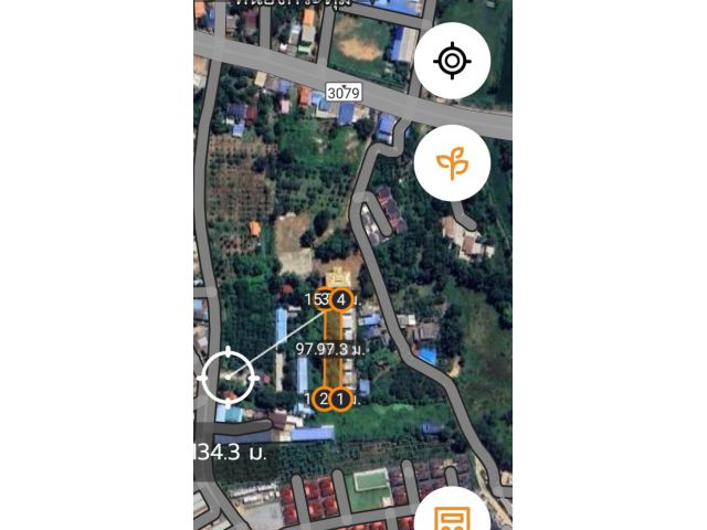 ขายที่ดิน 3 งาน 88 ตรว (( หย่อน 1 ไร่ นิด ๆ  )) ใกล้นิคม ฯ 304  / หมู่บ้านจัดสรร หลายโครงการ