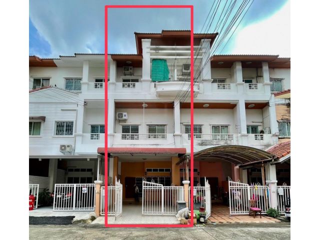 ให้เช่า ทาวน์เฮ้าส์ 3 ชั้น 196 ตรม. หมู่บ้านปริญญลักษณ์ นวมินทร์ 52-1