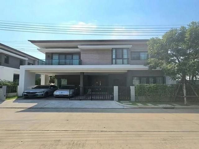 ให้เช่า ขาย บ้านเดี่ยว 2 ชั้น โครงการ เดอะ ซิตี้ รามอินทรา 2 The City ทิศเหนือ ใกล้ทางด่วนจตุโจติ หน้าบ้านไม่ชนใคร หลังม