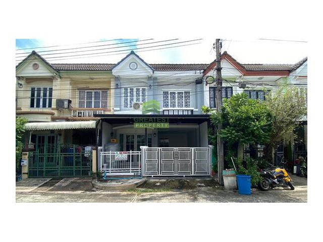หมู่บ้าน บุศรินทร์ รังสิต คลอง 2 ขายด่วน ทาวน์เฮ้าส์ 2 ชั้น เนื้อที่ 18 ตร.ว ทำเลดี ต่อเติมครบ สวย พร้อมอยู่