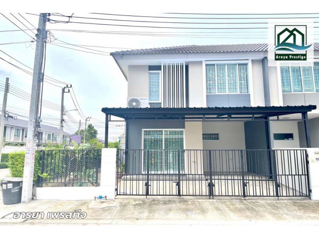 พฤกษาวิลล์66/2 บางนา-หนามแดง หลังริมบ้านพร้อมอยู่