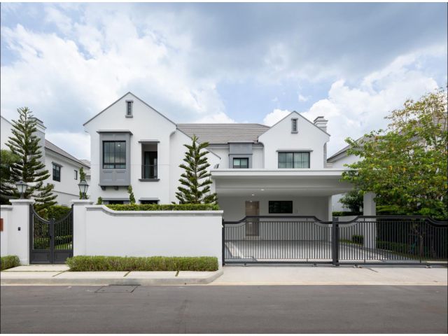 ขายบ้านเดี่ยวสุดหรู️ หมู่บ้าน นันทวัน พระราม 9 - กรุงเทพกรีฑาตัดใหม่ ที่ดินขนาด 100.2 ตร.ว. พื้นที่ใช้สอย 302 ตร.ม. 4 ห้