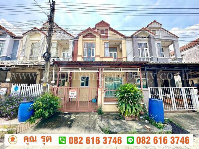 ขาย ทาวน์เฮาส์ 2 ชั้น หมู่บ้าน วรารักษ์ รังสิต-คลอง3