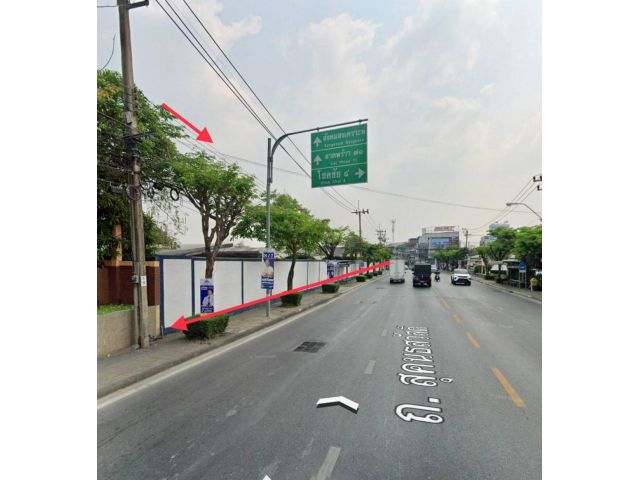 R624-088 ที่ดินสวยถมแล้ว((ตอนนี้เป็นที่จอดรถ))9ไร่ 2งาน 45ตรว.ติดถนนลาดพร้าว สุคนธสวัสดิ์ ทำเลทอง ด้านหลังติดซอยนาคนิวาส 48 หน้ากว้างติด