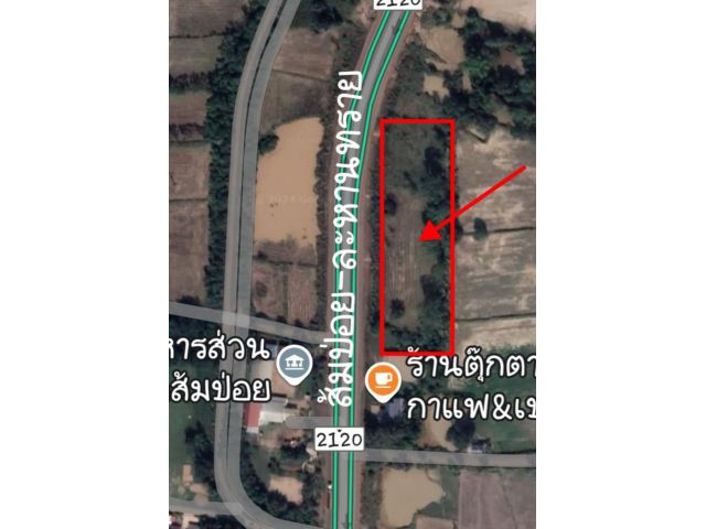 ที่ดินติดถนนดำเส้นหลัก