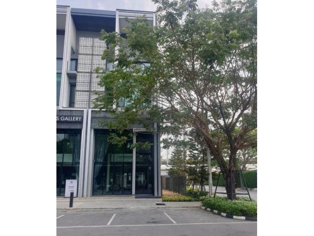 ให้เช่า Home Office 4 ชั้น Cascade บางนา กม.5 เหมาะเป็นสำนักงาน Showroom จอดรถหน้าอาคารได้ 2 คัน